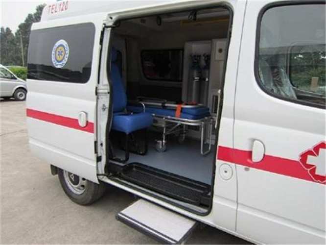吉水救护车出租服务案例7