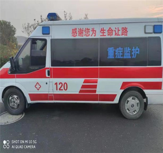 吉水救护车出租服务案例3